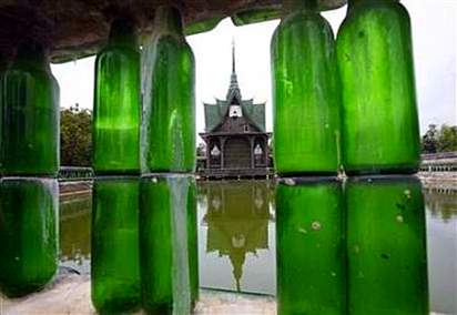recycled temple