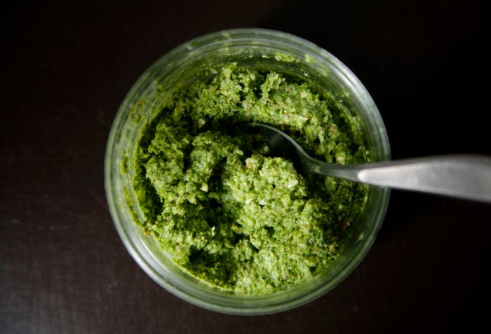 Radish Green Pesto