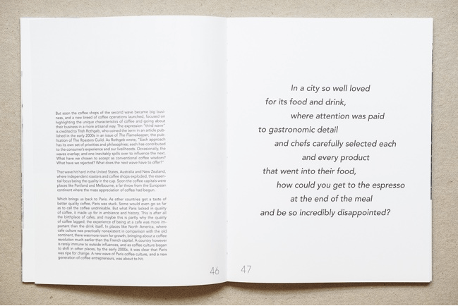 Paris Coffee Revolution the Book photo by Jeff Hargrove