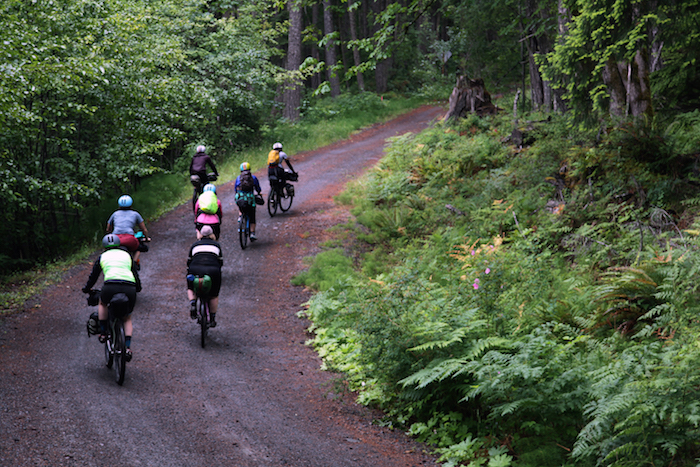 Bikepacking on the Olympic Adventure Route with Komorebi Cycling Team - Photo by Anna Brones